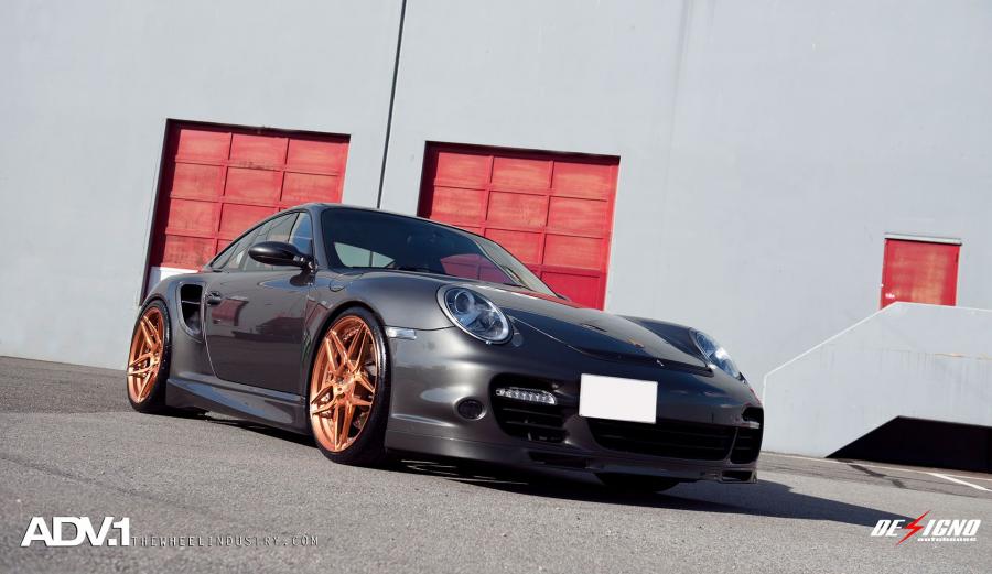 Porsche 911 Turbo by Designo Auto House on ADV.1 Wheels (ADV05S M.V2 CS) '2017